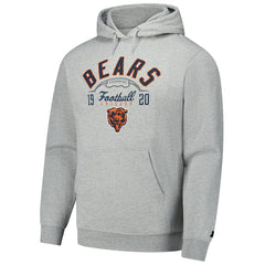 Chicago Bears Starter Pullover Hoodie - Heather Gray Hoodies