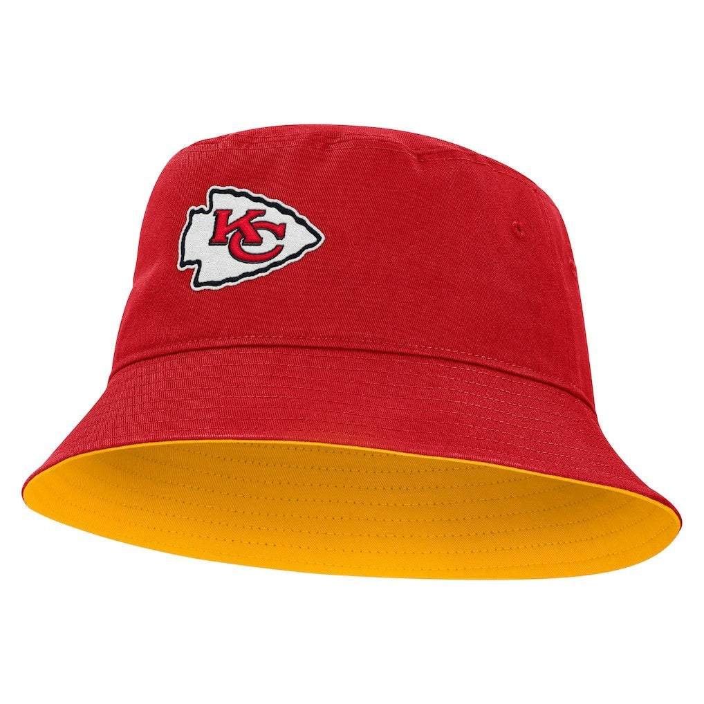 Kansas City Chiefs Strong Side Bucket Hat - Red Hats