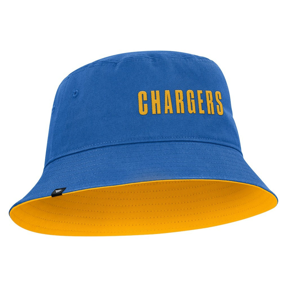 Los Angeles Chargers Strong Side Bucket Hat - Powder Blue Hats
