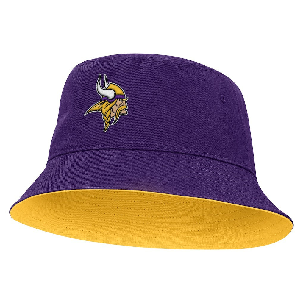 Minnesota Vikings Strong Side Bucket Hat - Purple Hats
