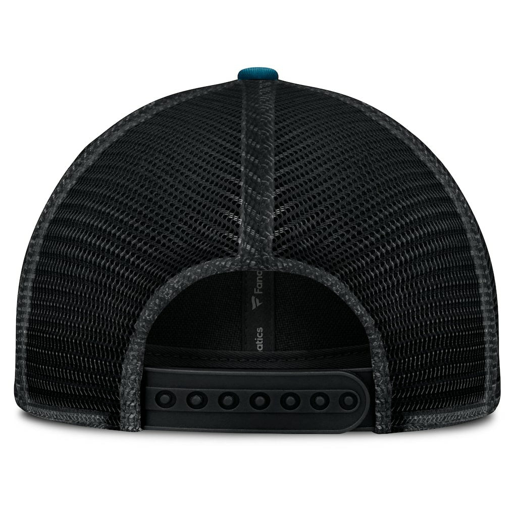 Jacksonville Jaguars Franchise Trucker Adjustable Hat - Black/Teal Hats
