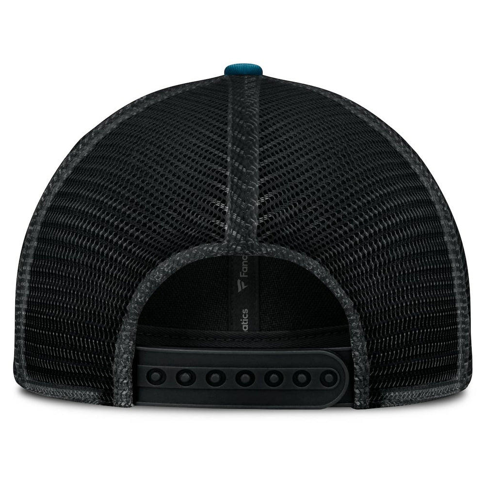 Jacksonville Jaguars Franchise Trucker Adjustable Hat - Black/Teal Hats