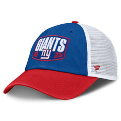 New York Giants Franchise Trucker Adjustable Hat - Royal/Red Hats