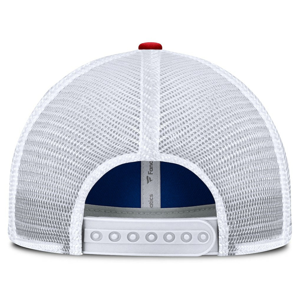 New York Giants Franchise Trucker Adjustable Hat - Royal/Red Hats