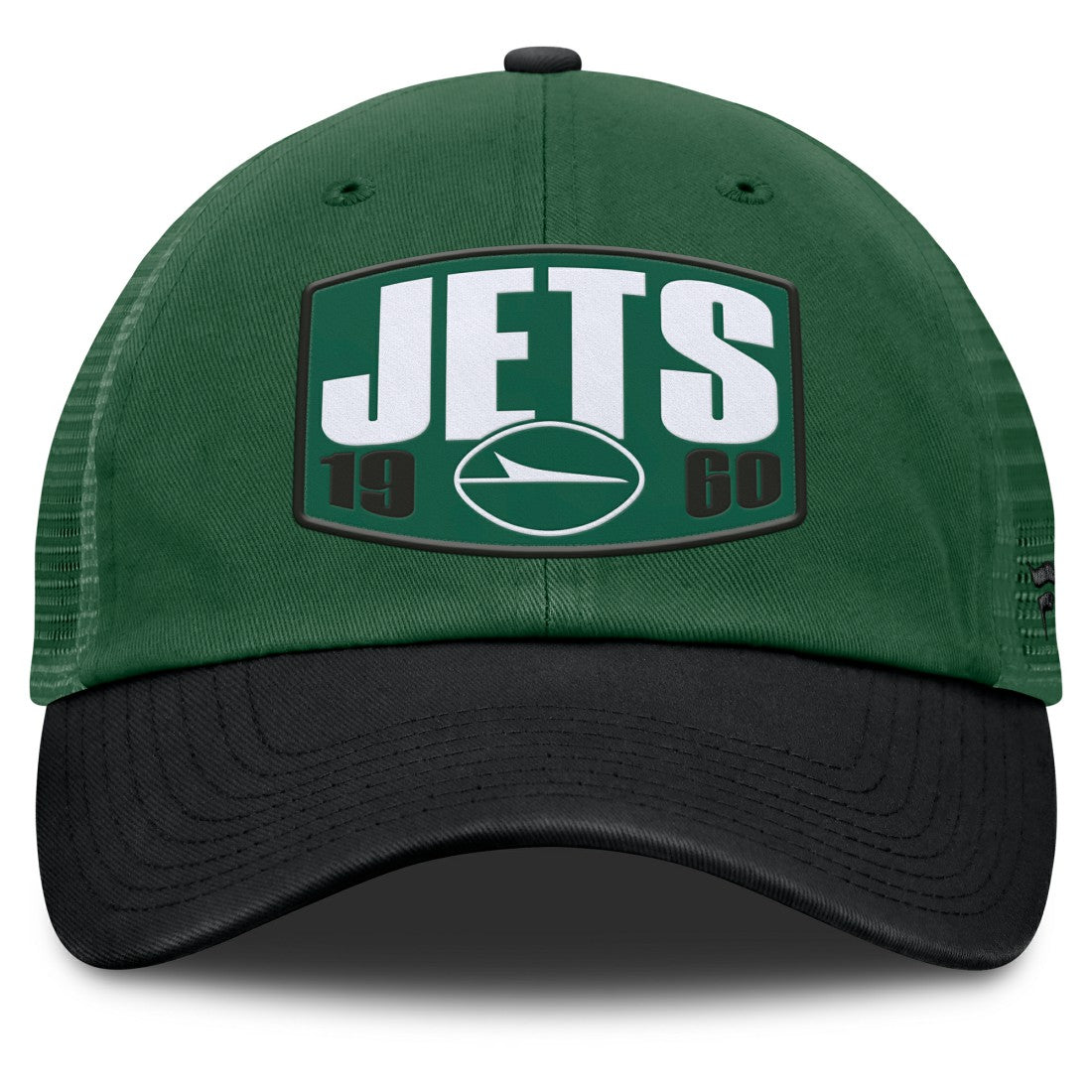 New York Jets Franchise Trucker Adjustable Hat - Green/Black Hats