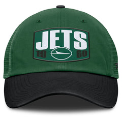 New York Jets Franchise Trucker Adjustable Hat - Green/Black Hats
