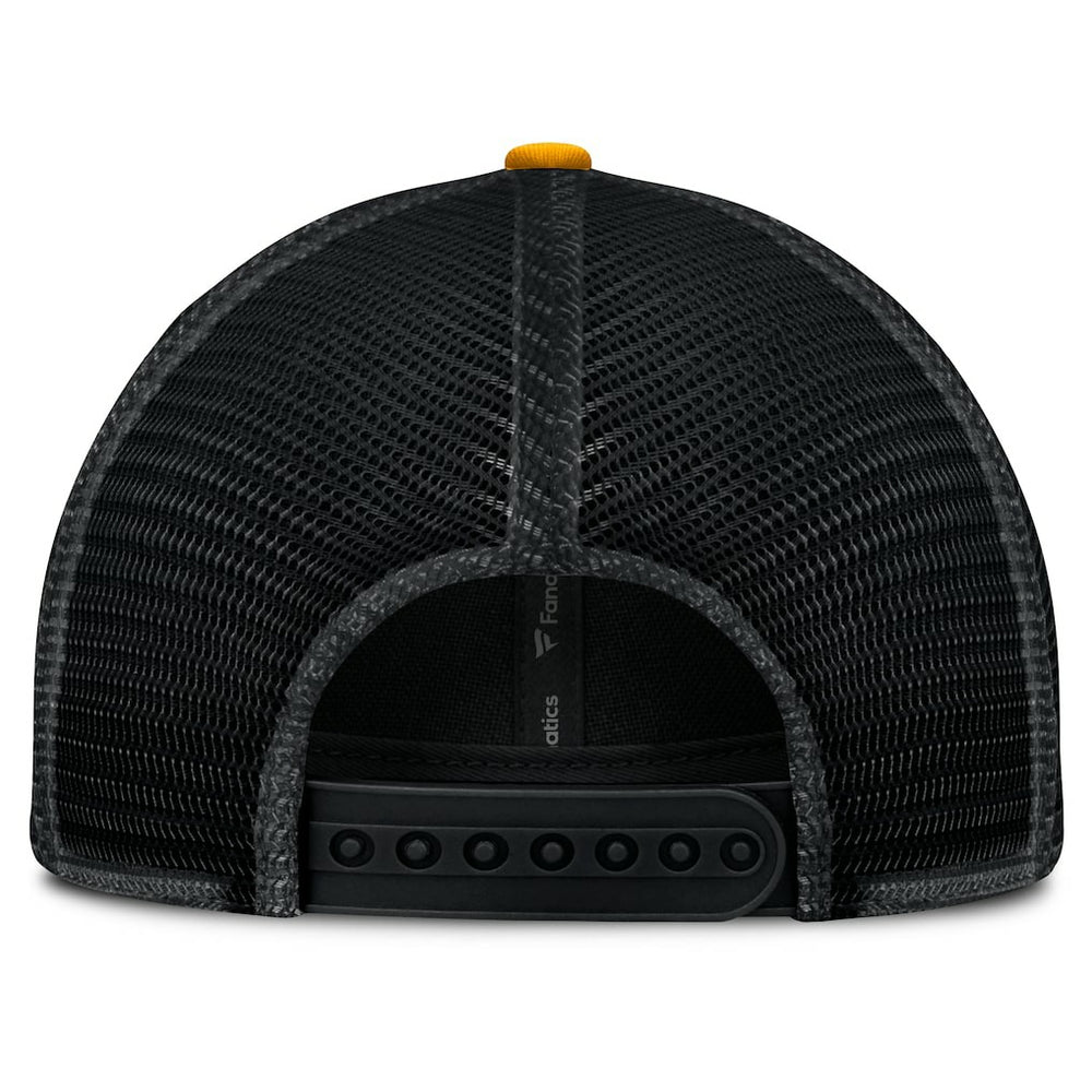 Pittsburgh Steelers Franchise Trucker Adjustable Hat - Black/Gold Hats
