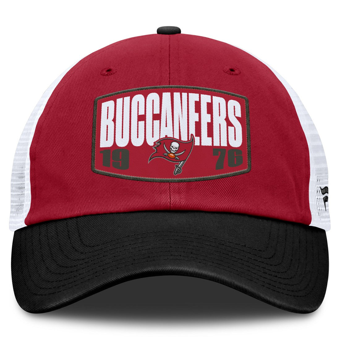 Tampa Bay Buccaneers Franchise Trucker Adjustable Hat - Red/Pewter Hats