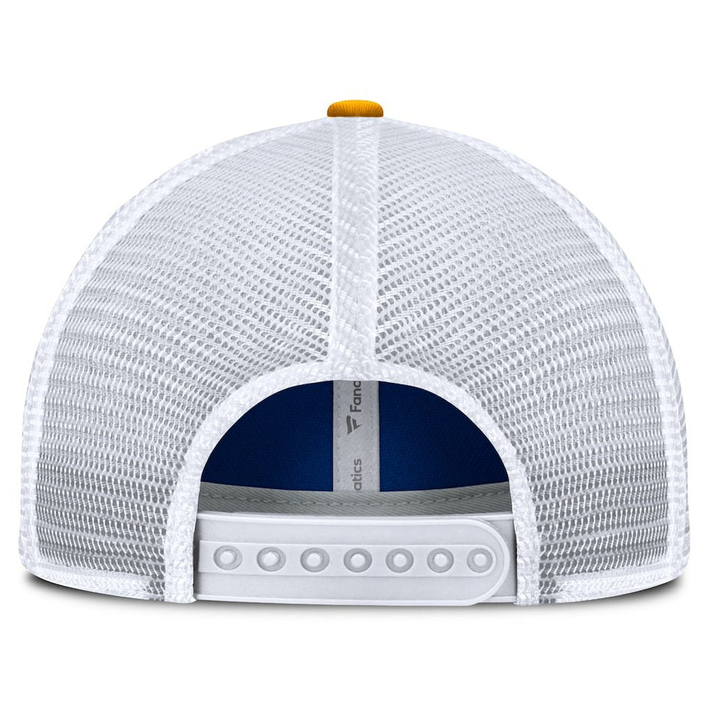 Los Angeles Rams Franchise Trucker Adjustable Hat - Royal/Gold Hats