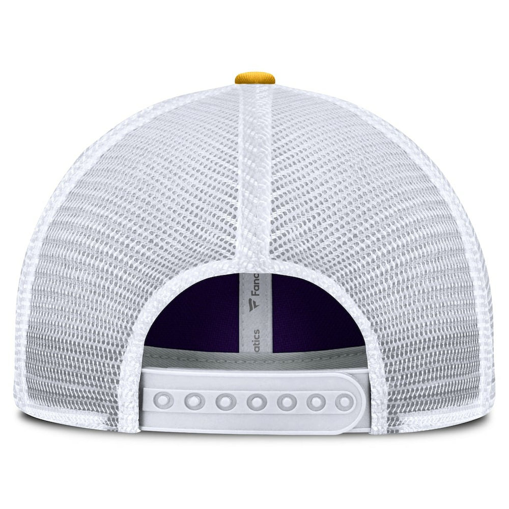Minnesota Vikings Franchise Trucker Adjustable Hat - Purple/Gold Hats