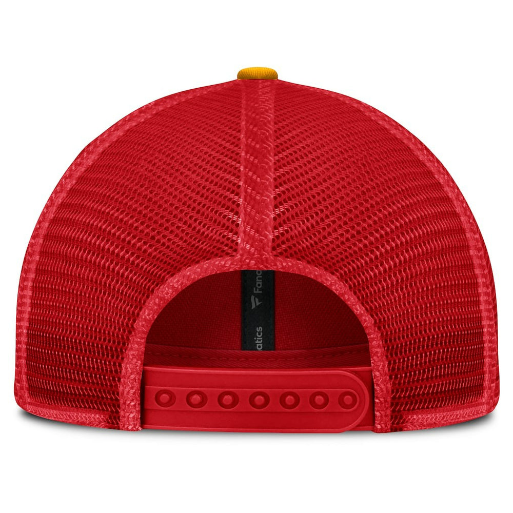 Kansas City Chiefs Franchise Trucker Adjustable Hat - Red/Gold Hats