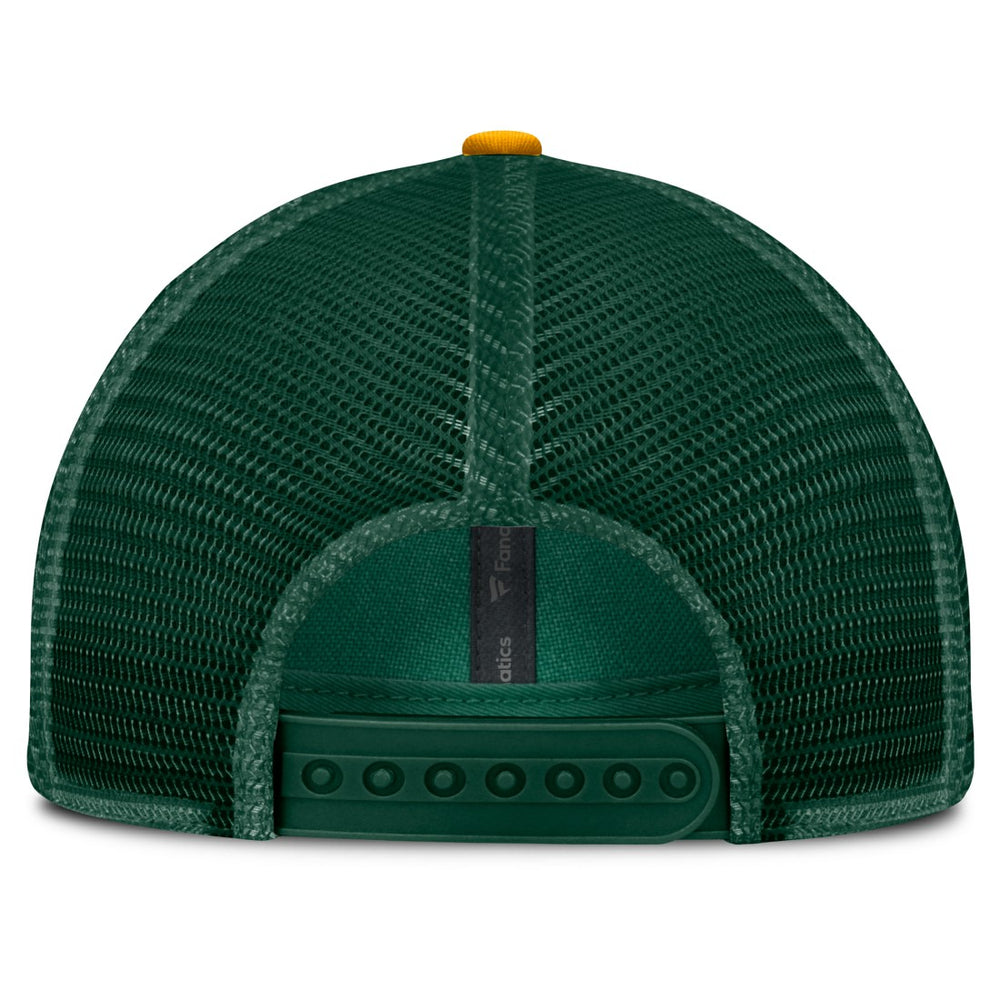 Green Bay Packers Franchise Trucker Adjustable Hat - Green/Gold Hats