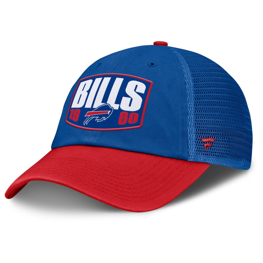 Buffalo Bills Franchise Trucker Adjustable Hat - Royal/Red Hats