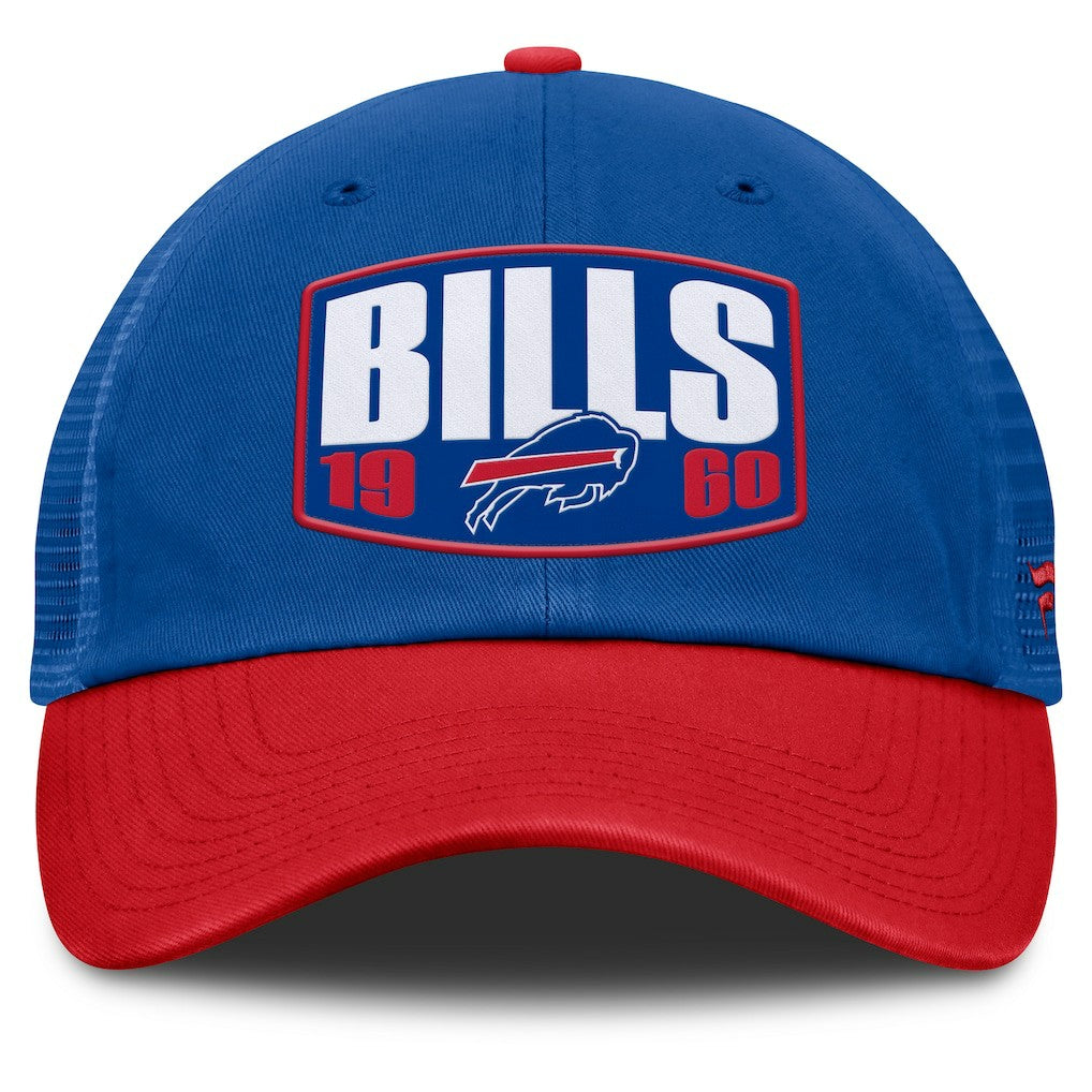 Buffalo Bills Franchise Trucker Adjustable Hat - Royal/Red Hats