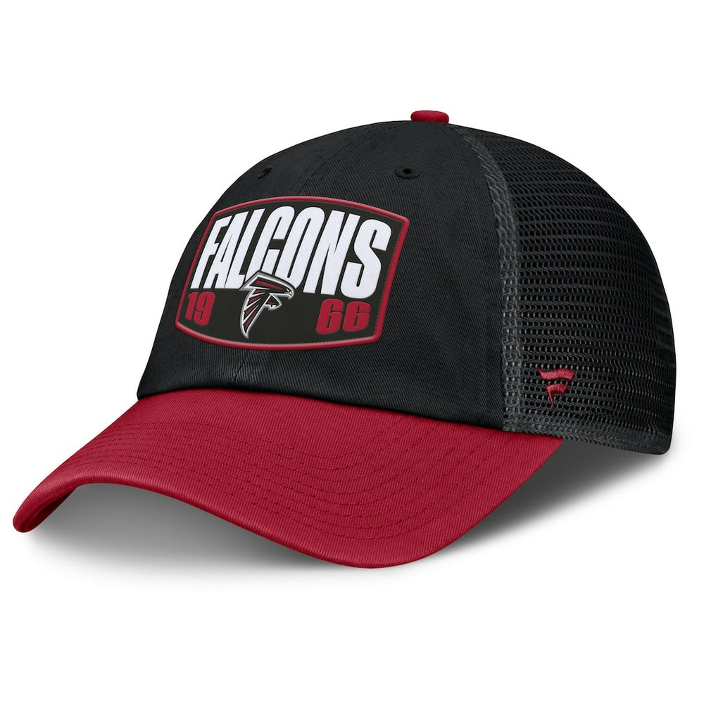 Atlanta Falcons Franchise Trucker Adjustable Hat - Black/Red Hats