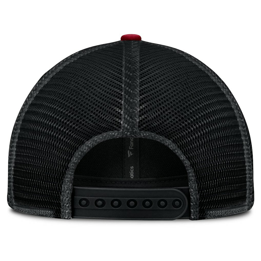 Atlanta Falcons Franchise Trucker Adjustable Hat - Black/Red Hats