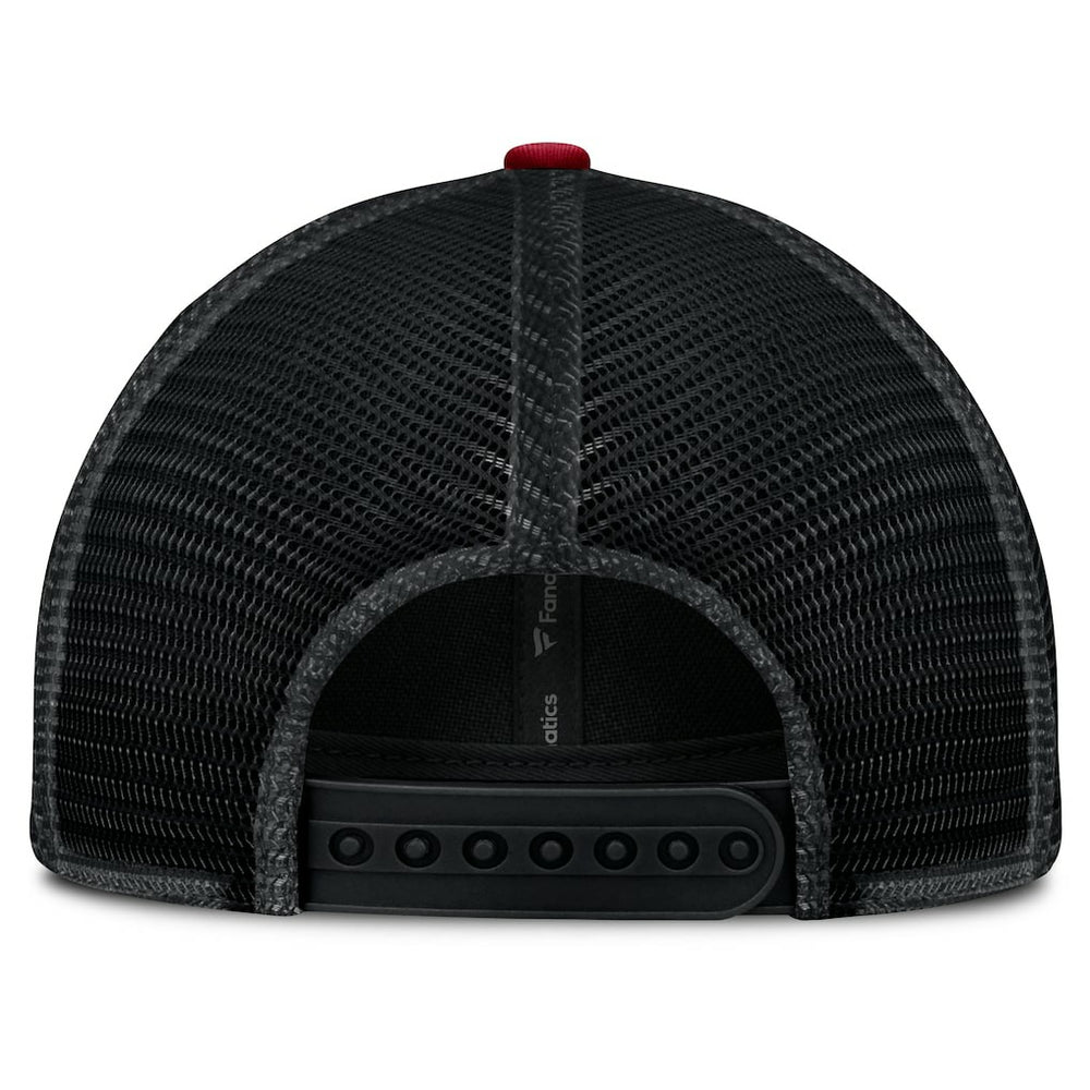 Atlanta Falcons Franchise Trucker Adjustable Hat - Black/Red Hats