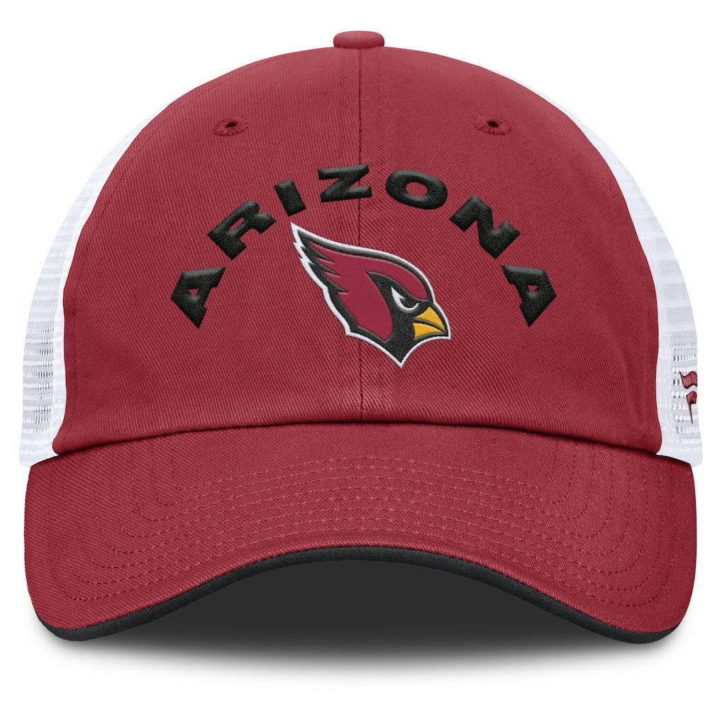 Arizona Cardinals Reverse Trucker Adjustable Hat - Cardinal/White Hats