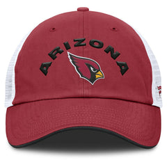 Arizona Cardinals Reverse Trucker Adjustable Hat - Cardinal/White Hats