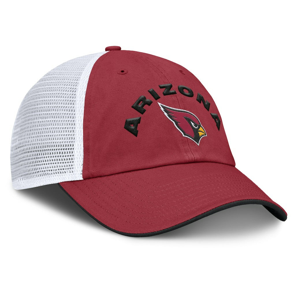 Arizona Cardinals Reverse Trucker Adjustable Hat - Cardinal/White Hats