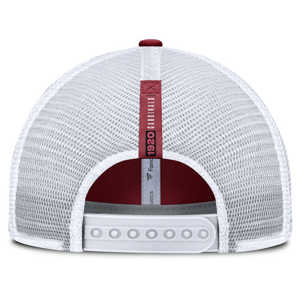 Arizona Cardinals Reverse Trucker Adjustable Hat - Cardinal/White Hats