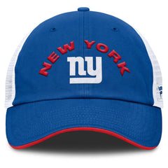 New York Giants Reverse Trucker Adjustable Hat - Royal/White Hats