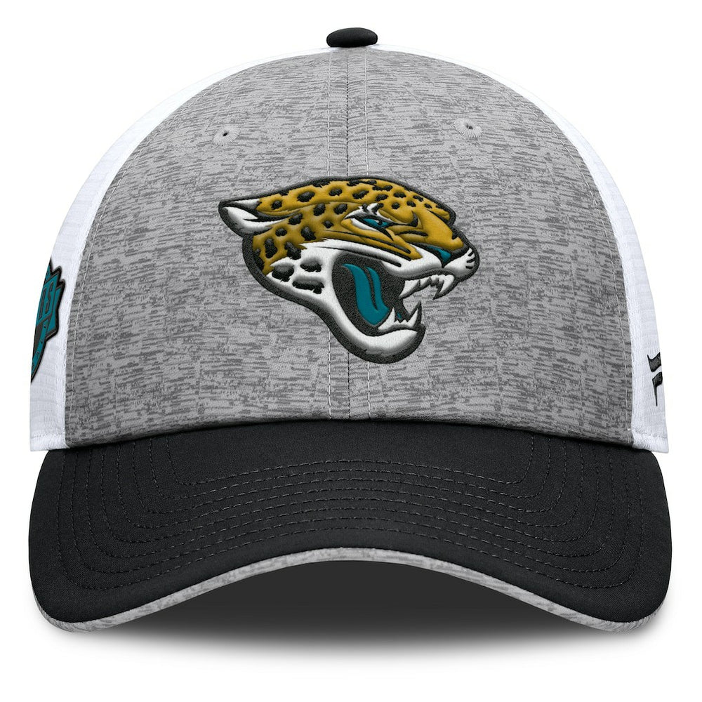 Jacksonville Jaguars Option Trucker Adjustable Hat - Gray/Black Hats
