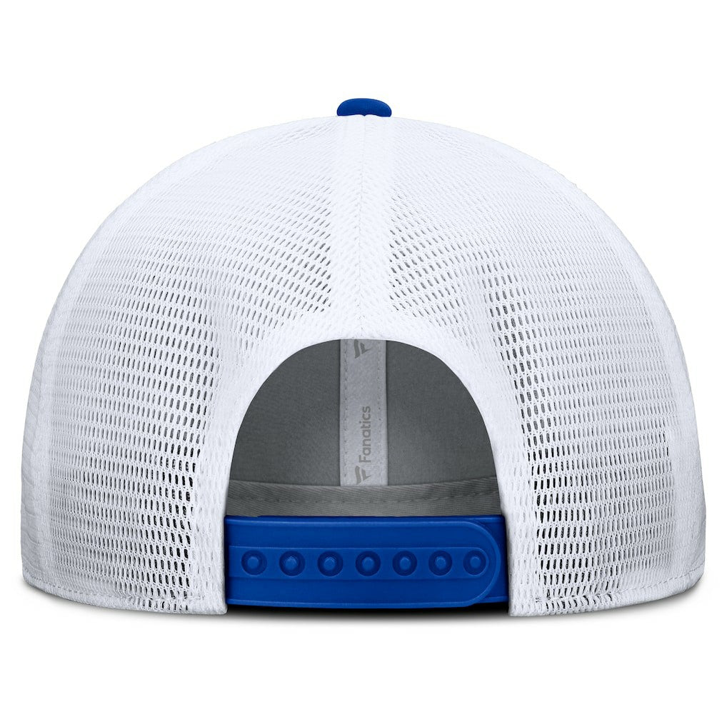 Los Angeles Rams Option Trucker Adjustable Hat - Gray/Royal Hats