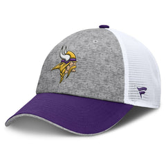 Minnesota Vikings Option Trucker Adjustable Hat - Gray/Purple Hats