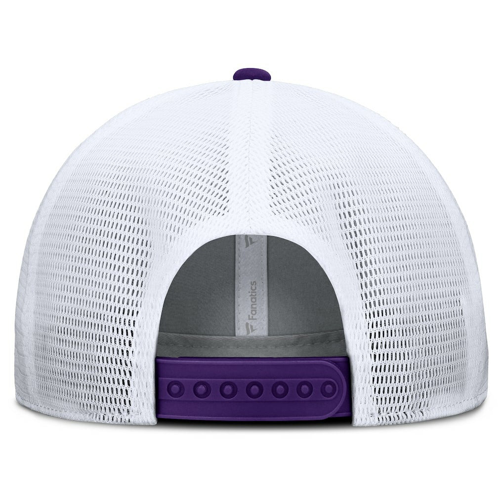 Minnesota Vikings Option Trucker Adjustable Hat - Gray/Purple Hats
