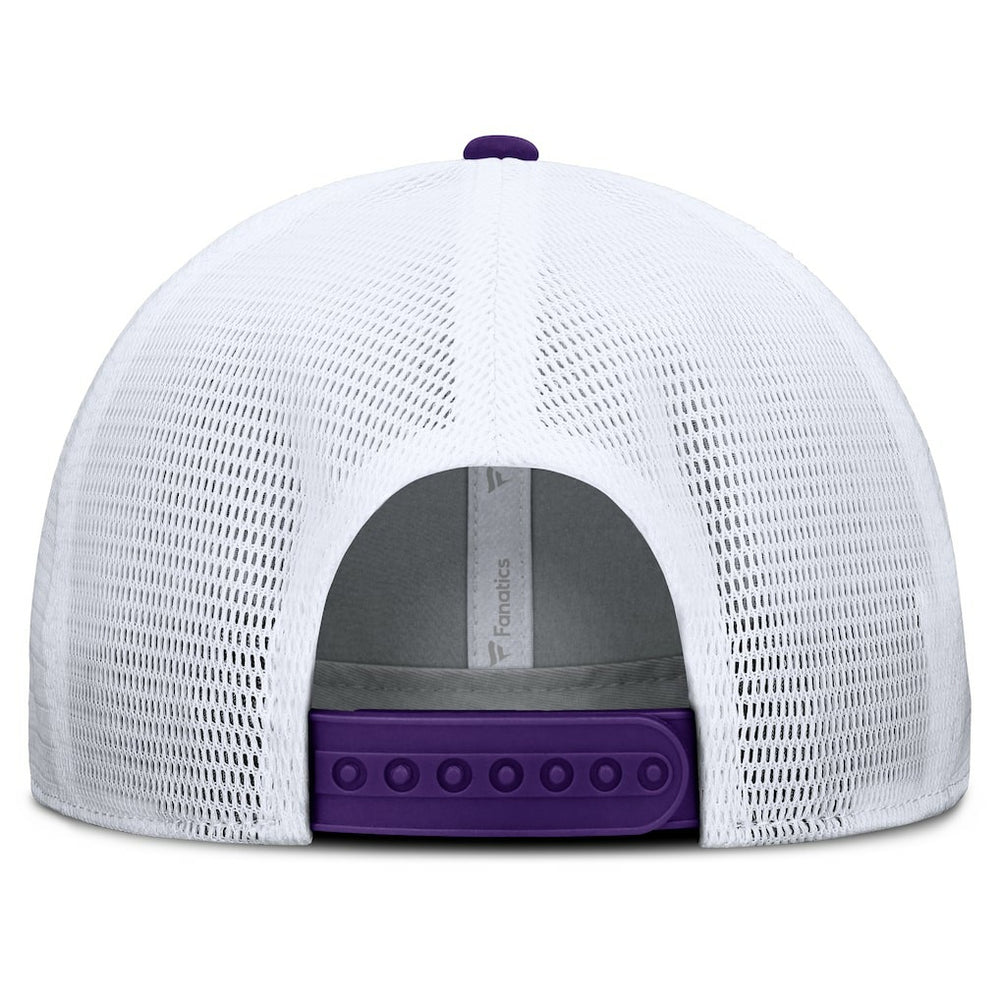 Minnesota Vikings Option Trucker Adjustable Hat - Gray/Purple Hats