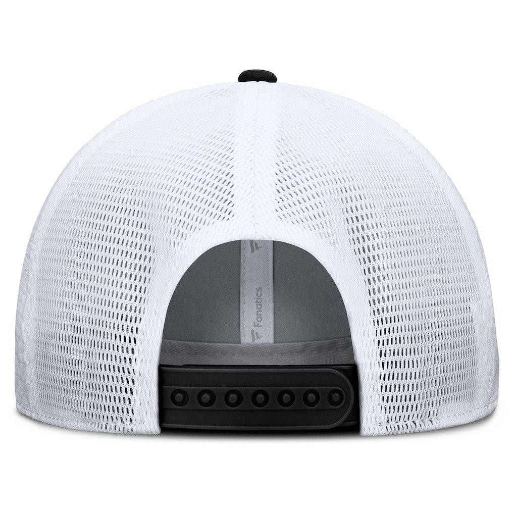 New Orleans Saints Option Trucker Adjustable Hat - Gray/Black Hats