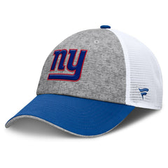 New York Giants Option Trucker Adjustable Hat - Gray/Royal Hats