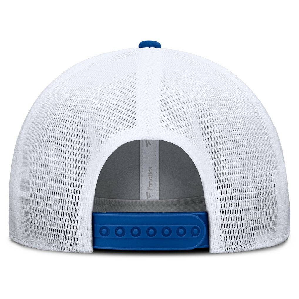New York Giants Option Trucker Adjustable Hat - Gray/Royal Hats