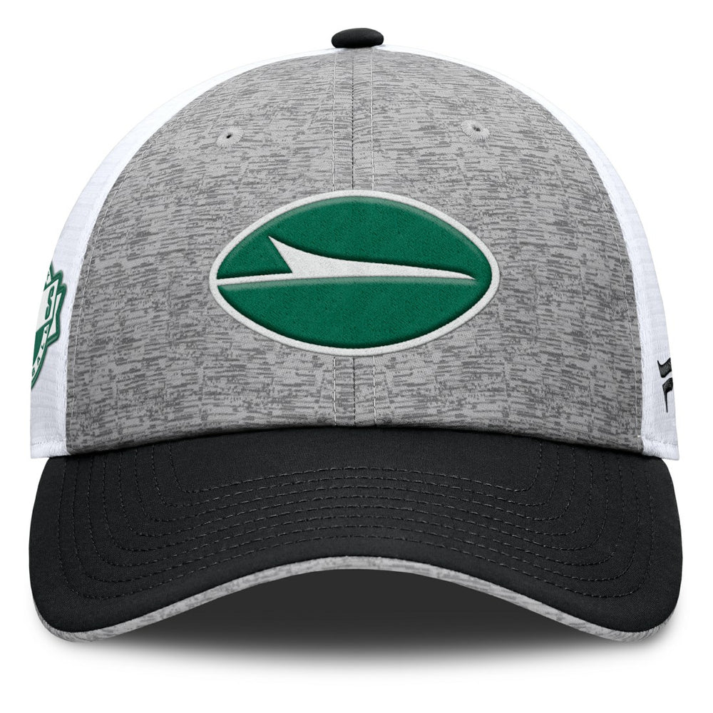 New York Jets Option Trucker Adjustable Hat - Gray/Black Hats
