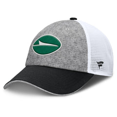 New York Jets Option Trucker Adjustable Hat - Gray/Black Hats