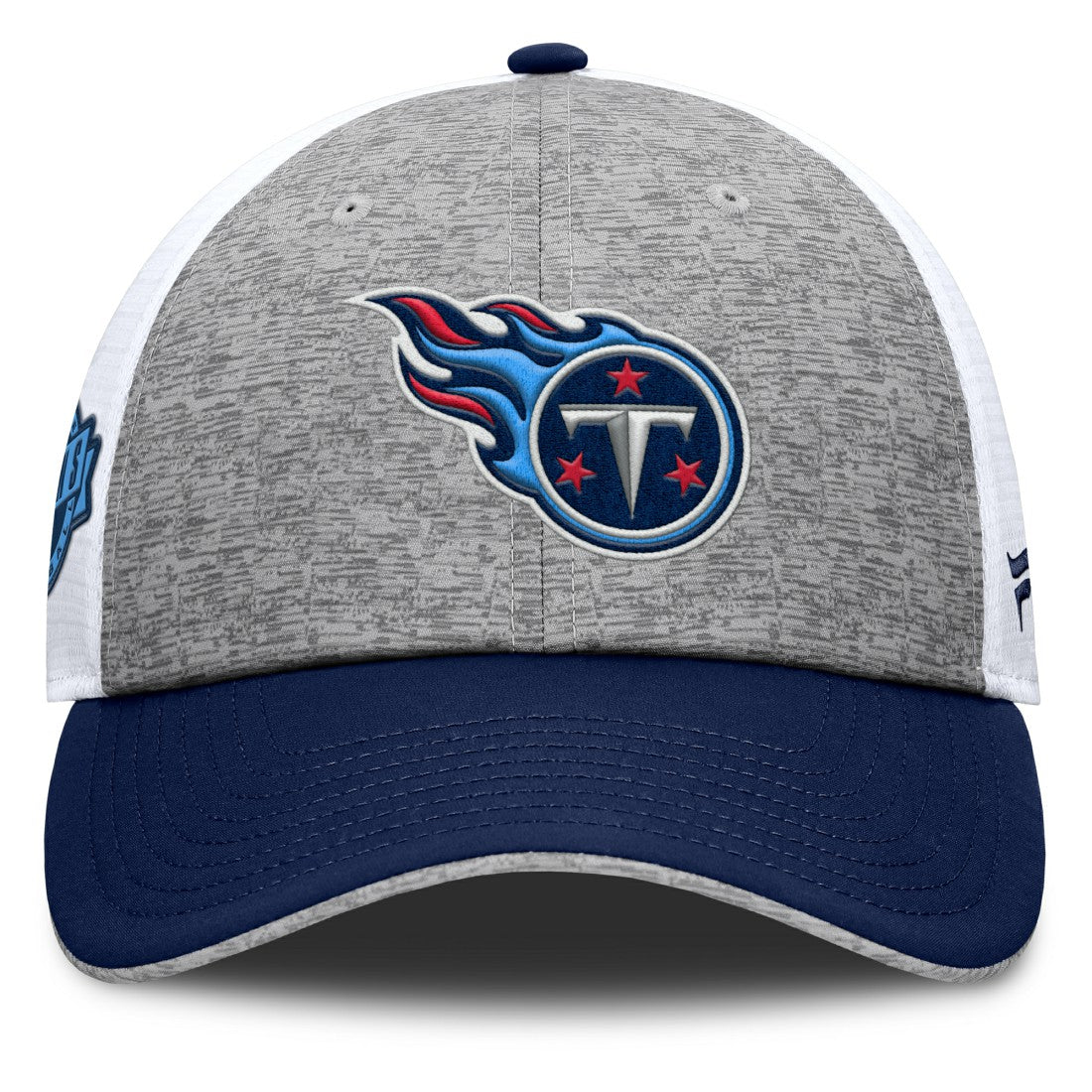 Tennessee Titans Option Trucker Adjustable Hat - Gray/Navy Hats