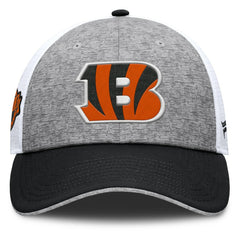 Cincinnati Bengals Option Trucker Adjustable Hat - Gray/Black Hats