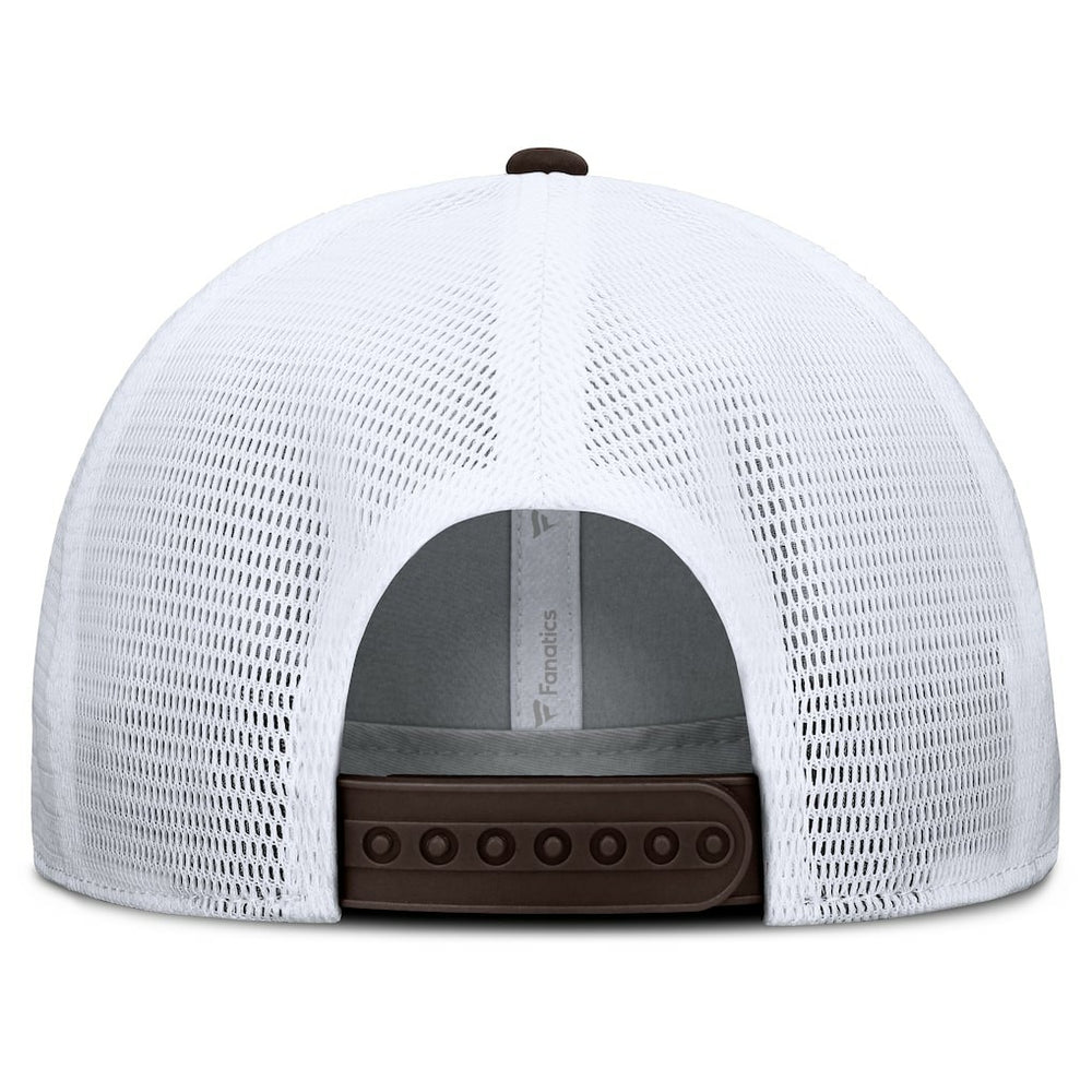Cleveland Browns Option Trucker Adjustable Hat - Gray/Brown Hats