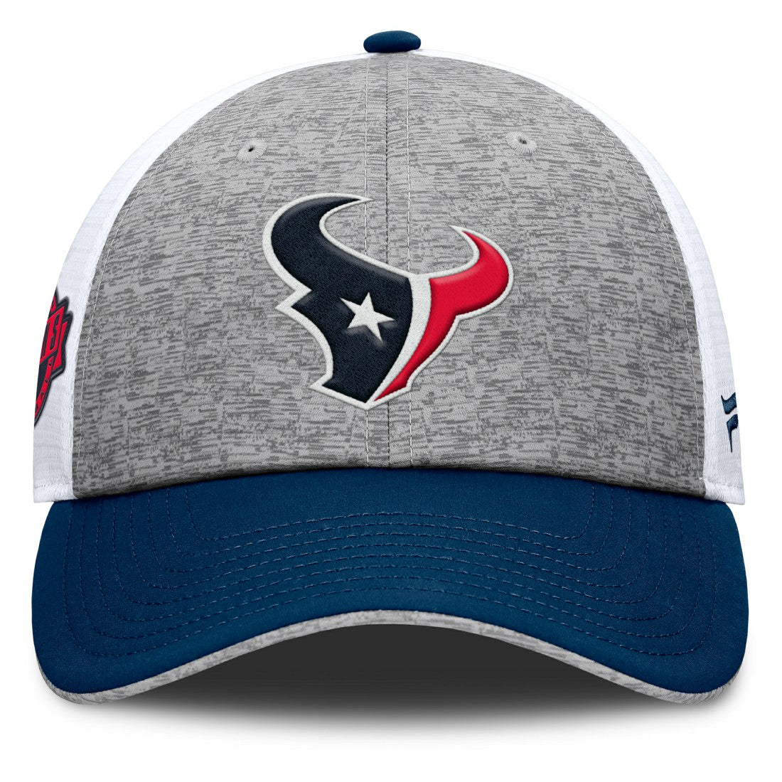 Houston Texans Option Trucker Adjustable Hat - Gray/Navy Hats