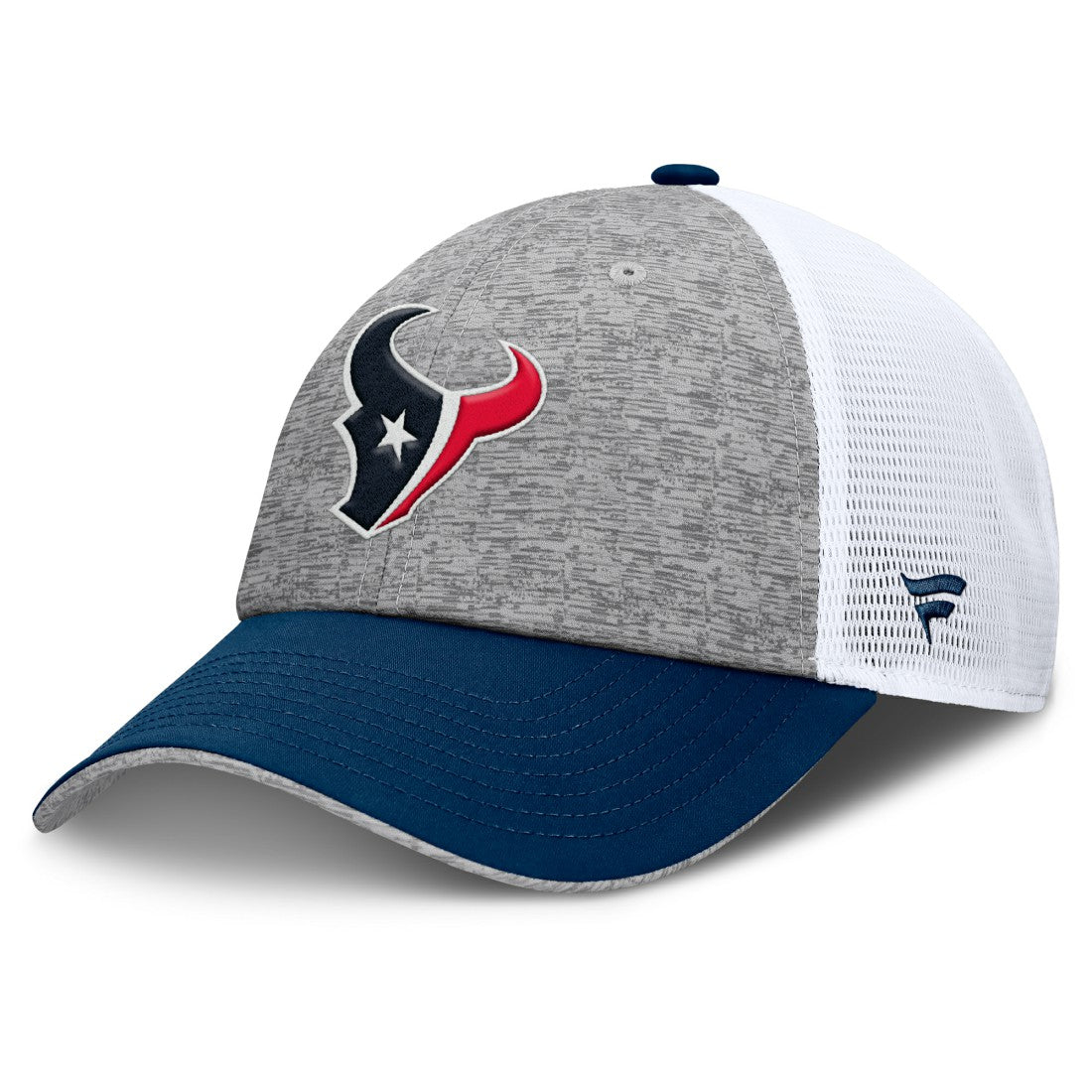 Houston Texans Option Trucker Adjustable Hat - Gray/Navy Hats