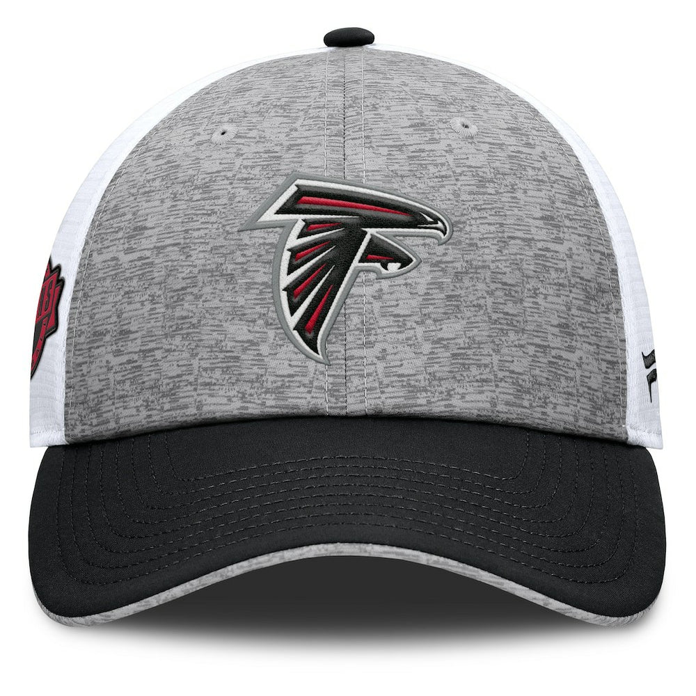 Atlanta Falcons Option Trucker Adjustable Hat - Gray/Black Hats