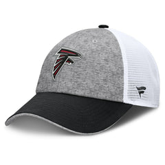 Atlanta Falcons Option Trucker Adjustable Hat - Gray/Black Hats
