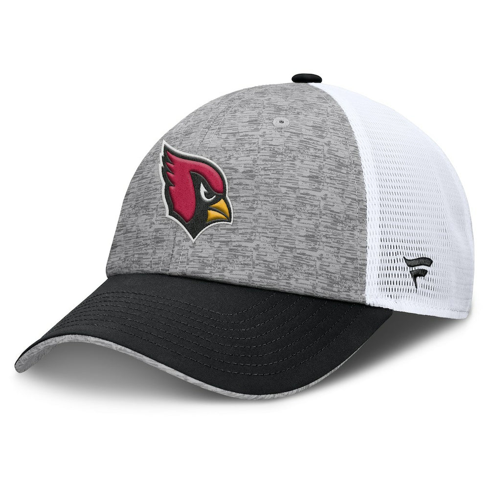 Arizona Cardinals Option Trucker Adjustable Hat - Gray/Black Hats