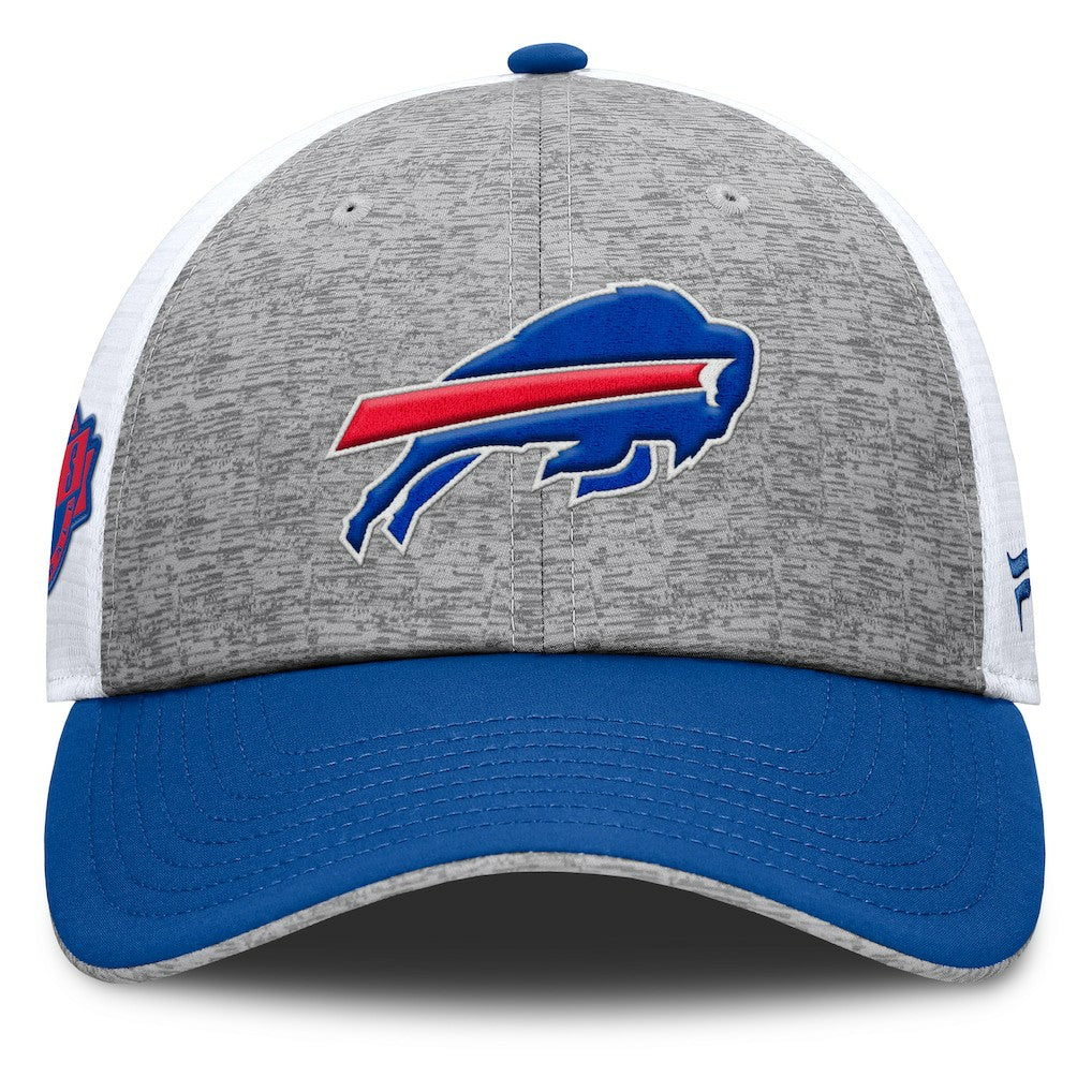 Buffalo Bills Option Trucker Adjustable Hat - Gray/Royal Hats