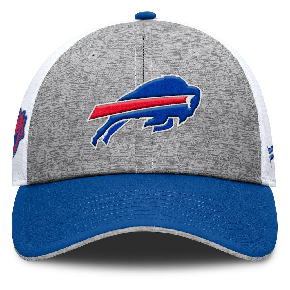 Buffalo Bills Option Trucker Adjustable Hat - Gray/Royal Hats