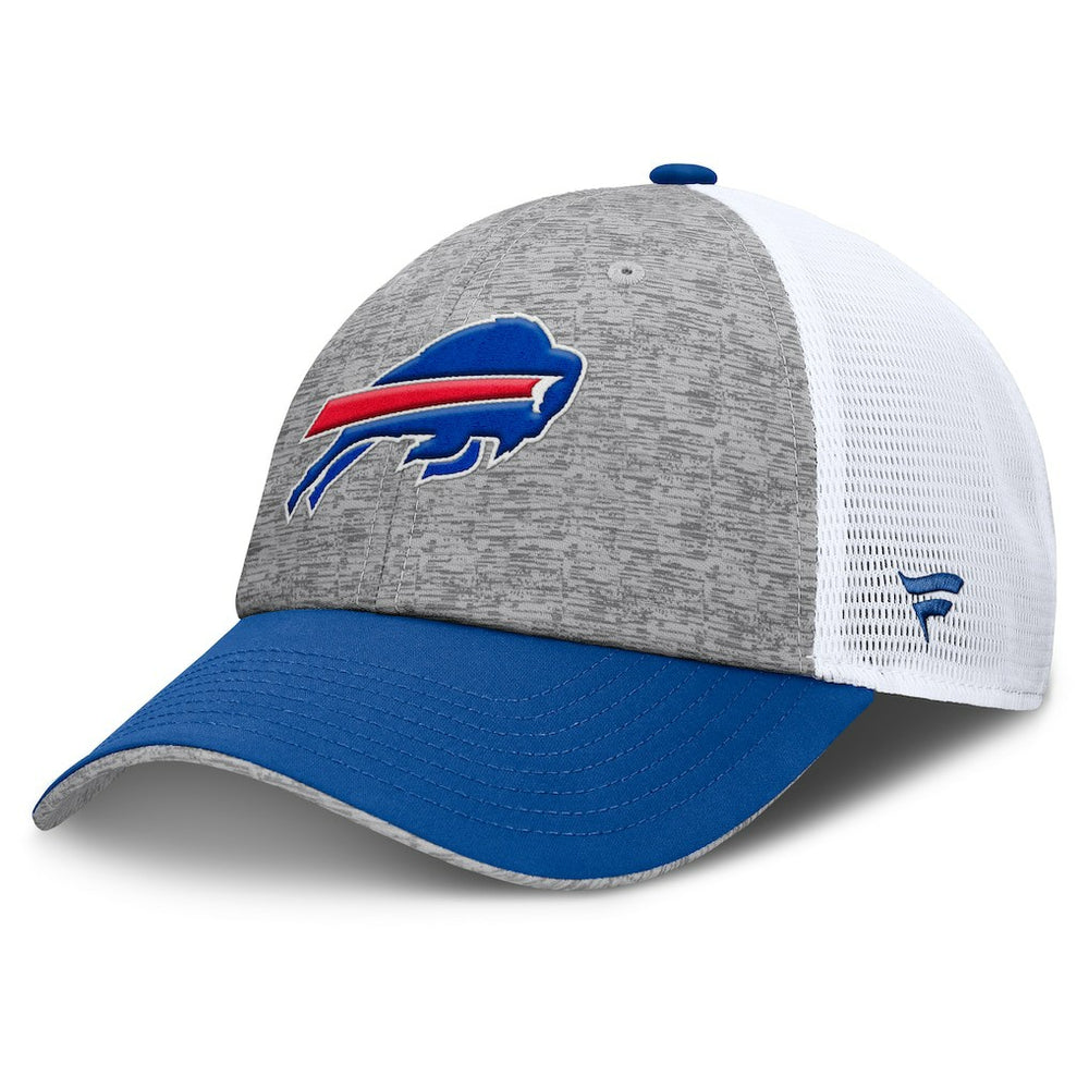 Buffalo Bills Option Trucker Adjustable Hat - Gray/Royal Hats