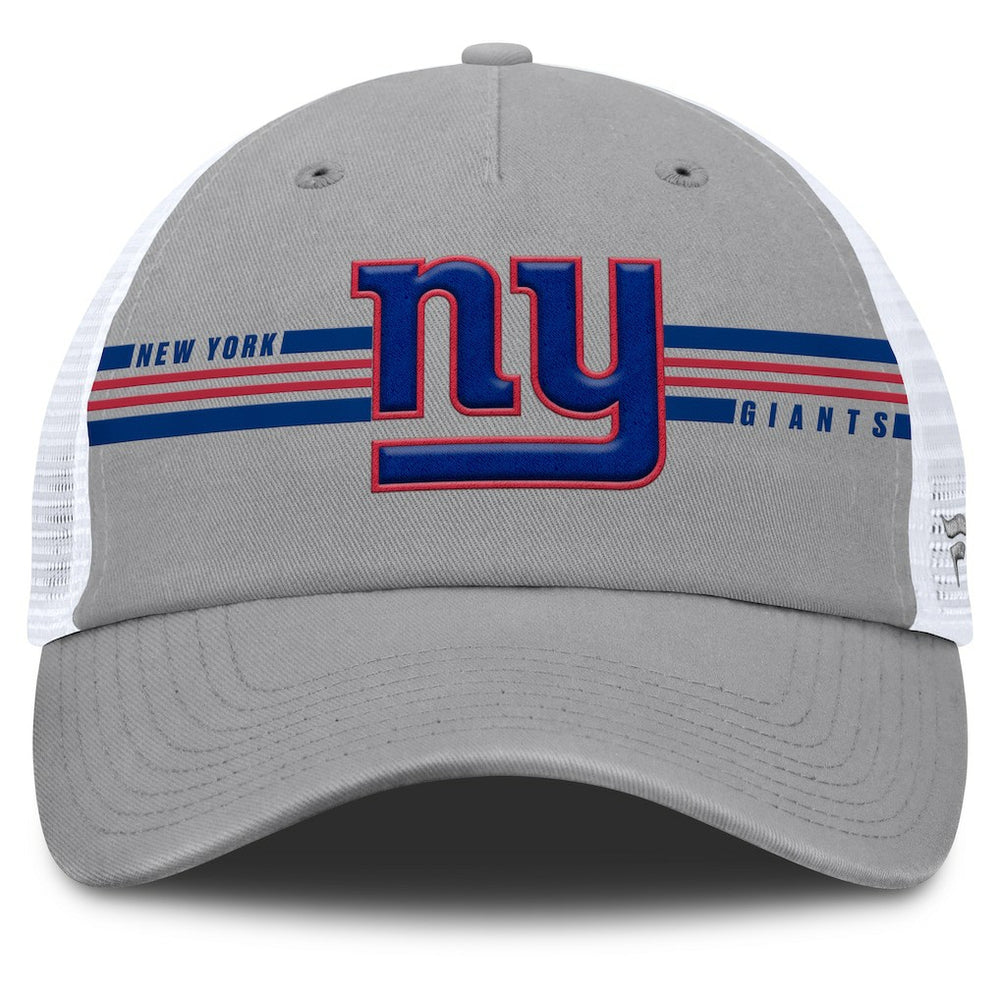 New York Giants Singleback Trucker Adjustable Hat - Gray Hats