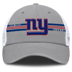 New York Giants Singleback Trucker Adjustable Hat - Gray Hats