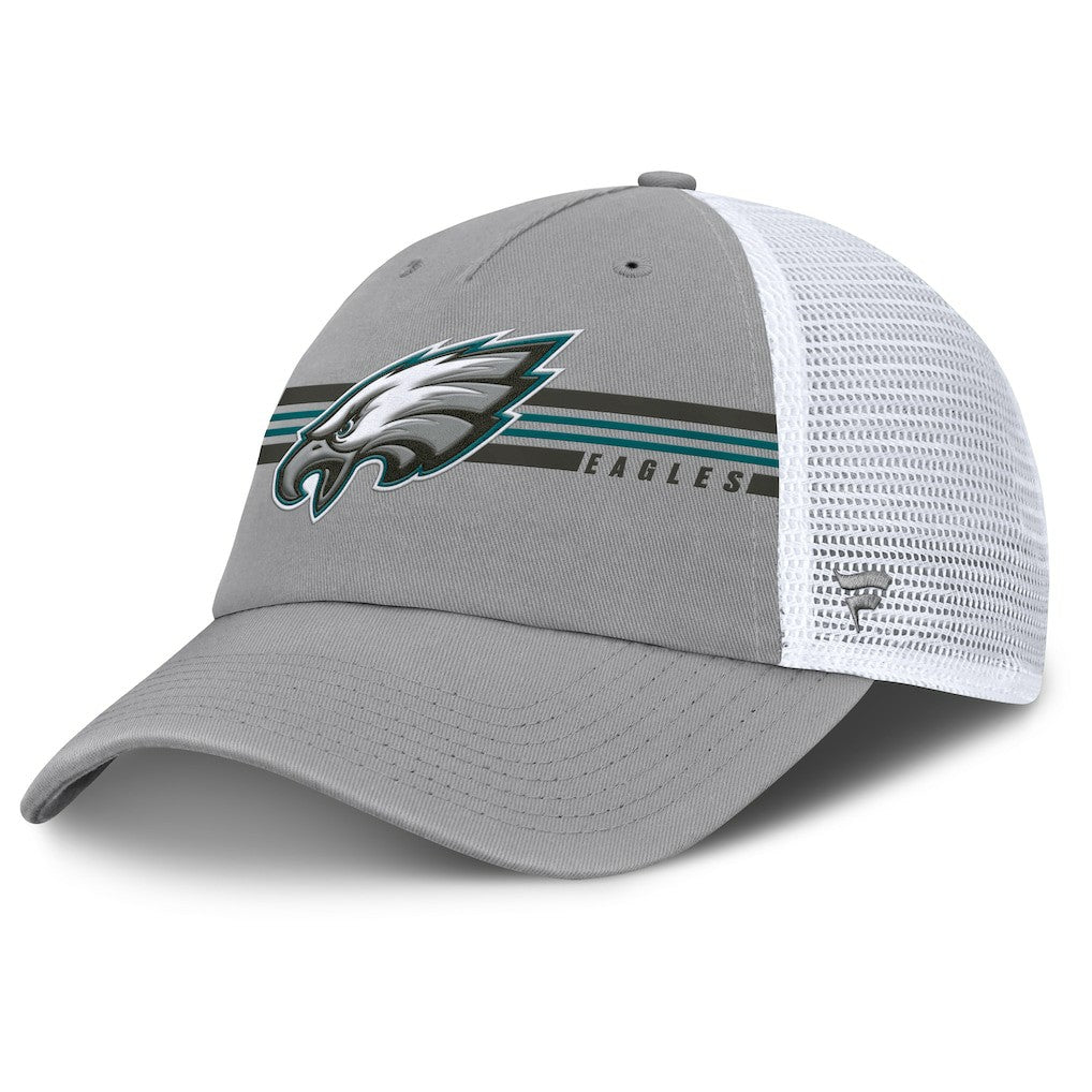 Philadelphia Eagles Singleback Trucker Adjustable Hat - Gray Hats